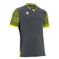 Tureis Shirt ANTRACITE/NEON GUL XL Teknisk T-skjorte i ECO-tekstil